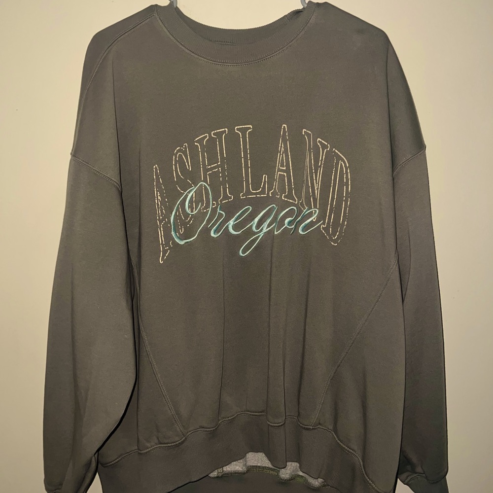 Arizona Jean Company Dark Green Crew Neck Sweater